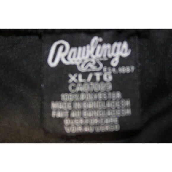 Mens Rawlings Athletic Fitness Basketball Gym Running Shorts XL Red Black NWT - Picture 2 of 3